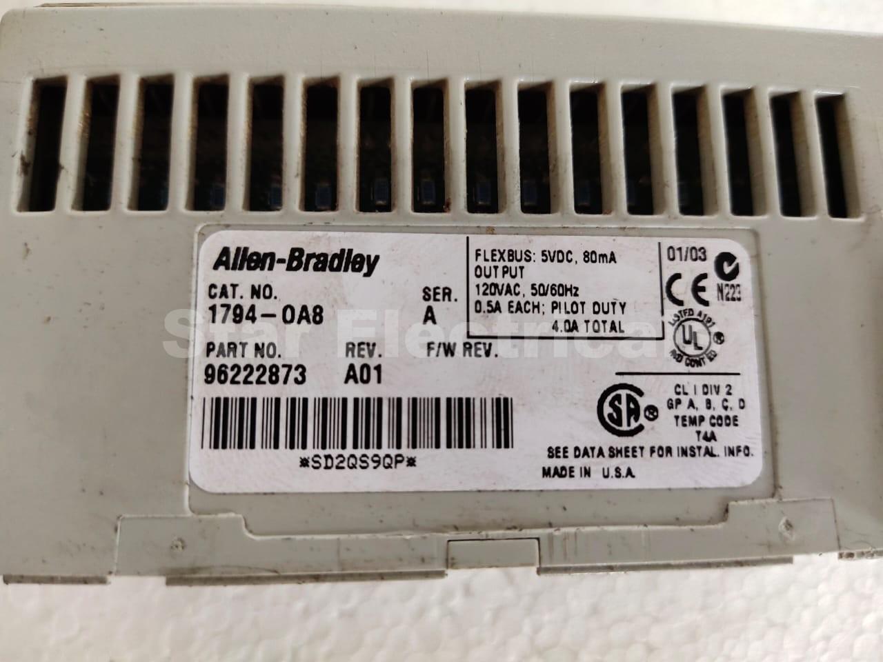 Allen Bradley 1794-OA8 Module - Allen Bradley 1794-OA8 Module, Good