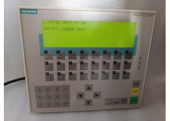 6AV3617-1JC30-0AX1  6AV36171JC300AX1  SIEMENS OPERATOR PANEL OP17-DP12 