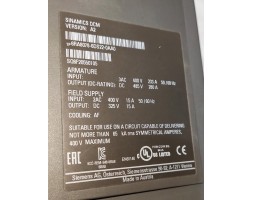 6RA8078-6DS22-0AA0 SIEMENS SINAMICS DCM DC CONVERTER