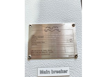 ALFA LAVAL PUREBALLAST3.1EX ALFA LAVAL BALLAST WATER TREATMENT SYSTEM FULL PANEL 