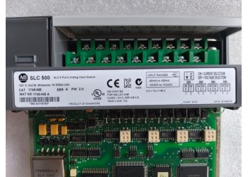 ALLEN-BRADLEY 1746-NI8 ALLEN-BRADLEY 1746NI8 SLC 500 SLC 8 POINT ANALOG INPUT MODULE