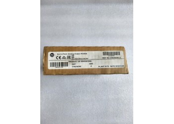 ALLEN-BRADLEY 1746-NO4V ALLEN-BRADLEY 1746NO4V SLC 500 SLC 4 POINT ANALOG OUTPUT MODULE