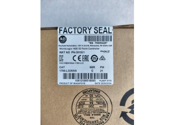 ALLEN BRADLEY 1766-L32AWA ALLEN BRADLEY 1766L32AWA MICROLOGIX 1400 32 POINT CONTROLLER