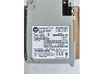 ALLEN BRADLEY 1769-OB16 ALLEN BRADLEY 1769OB16 COMPACT I/O 16 PT 24VDC SOURCING OUTPUT MODULE