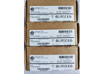 ALLEN BRADLEY 1769-OW16 ALLEN BRADLEY 1769OW16 COMPACT I/O 16 PT VAC/VDC RELAY OUTPUT MODULE