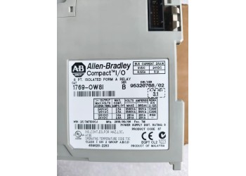 ALLEN BRADLEY 1769-OW8I ALLEN BRADLEY 1769OW8I COMPACT I/O 8 PT ISOLATED VAC/VDC RELAY OUTPUT MODULE