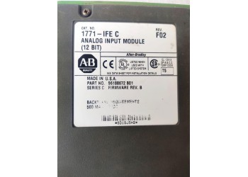 ALLEN-BRADLEY 1771-IFE C ANALOG INPUT MODULE