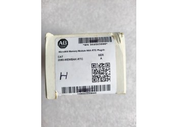 ALLEN-BRADLEY 2080-MEMBAK-RTC ALLENBRADLEY 2080MEMBAKRTC MICRO800 MEMORY MODULE WITH RTC PLUG-IN 