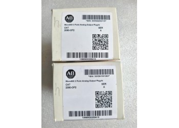 ALLEN-BRADLEY 2080-OF2 ALLENBRADLEY 2080OF2 MICRO 800 2 POINT ANALOG OUTPUT PLUG-IN MODULE