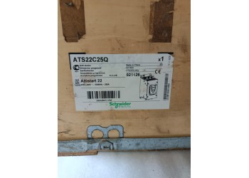 ATS22C25Q SCHNEIDER ATS22C25Q SCHNEIDER 170HP SOFT STARTER NEW ATS22C25Q SCHNEIDER ATS22C25Q SCHNEIDER 170HP SOFT STARTER NEW