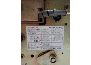 HYUNDAI HAT 25 AUTOMATIC AIR CIRCUIT BREAKER HAT25 ACB A28-0722