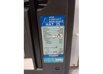 HYUNDAI HAT 25 AUTOMATIC AIR CIRCUIT BREAKER HAT25 ACB A28-0722