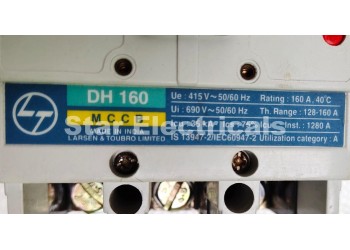 L&T DH160 (160 AMP) MCCB (3 Poles) 