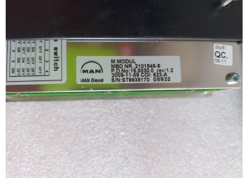 MAN DIESEL 2101546-5 MAN B&W 2101546-5 MAN DIESEL M MODUL MAN DIESEL 2101546-5 MAN B&W 2101546-5 MAN DIESEL M MODUL