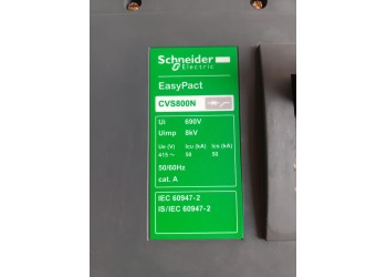 SCHNEIDER EASYPACT CVS800N SCHNEIDER LV580301 SCHNEIDER 800AMP 4POL MCCB 