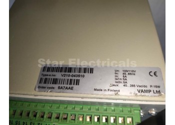 Schneider VAMP 210 V210-043510 Generator Protection Relay