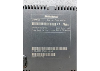 Siemens 6SL3055-0AA00-4CA3 SINAMICS AOP30 Advanced Operator Panel Keypad LCD for Drive Commissioning