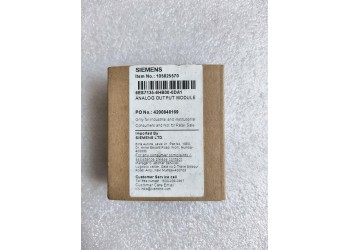 Siemens SIMATIC ET 200SP Analog Output Module 6ES7 135-6HB00-0DA1 – 2 AO, ±10 V / 0–20 mA, 16-bit, Galvanic Isolation