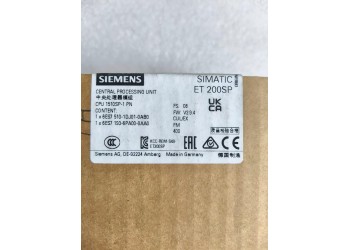 Siemens SIMATIC ET 200SP CPU 1510SP-1 PN (6ES7 510-1DJ01-0AB0) – Compact Distributed PLC with PROFINET