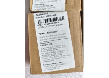 Siemens SIMATIC ET 200SP Digital Output Module DO 16x24V DC 0.5A – 6ES7 132-6BH01-0BA0