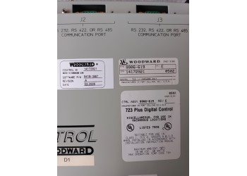 Woodward 723PLUS Digital Control 9906-619 Engine Governor & Speed Control Module