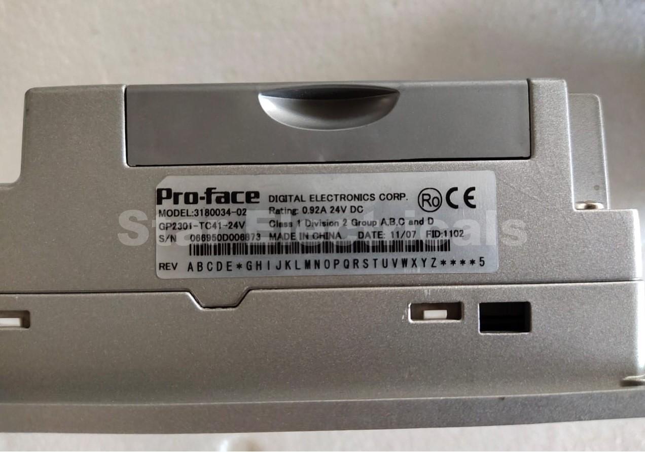 GP2301-TC41-24V GP2301-LG41-24V GP2301-SC41-24V HMI Proface