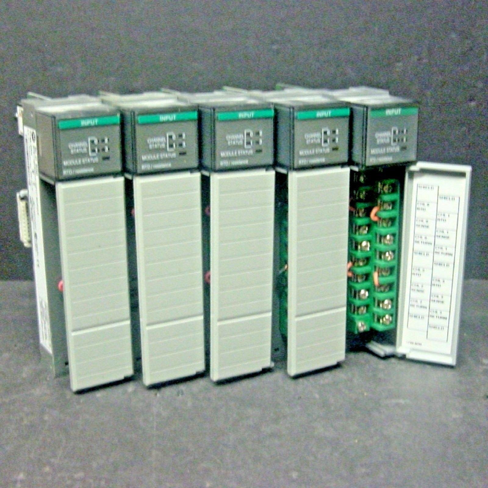 ALLEN-BRADLEY 1746-NR4 B SLC-500 PLC RTD/RESISTANCE INPUT ANALOG MODULE