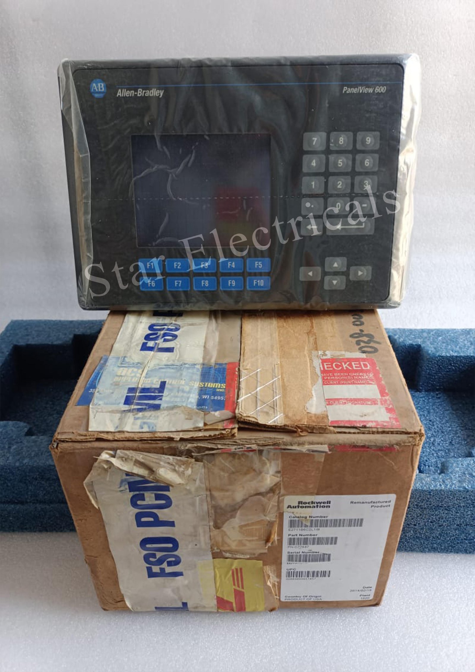 2711-B6C2L1 2711-B6C2L1X  ALLEN-BRADLEY PANELVIEW 600