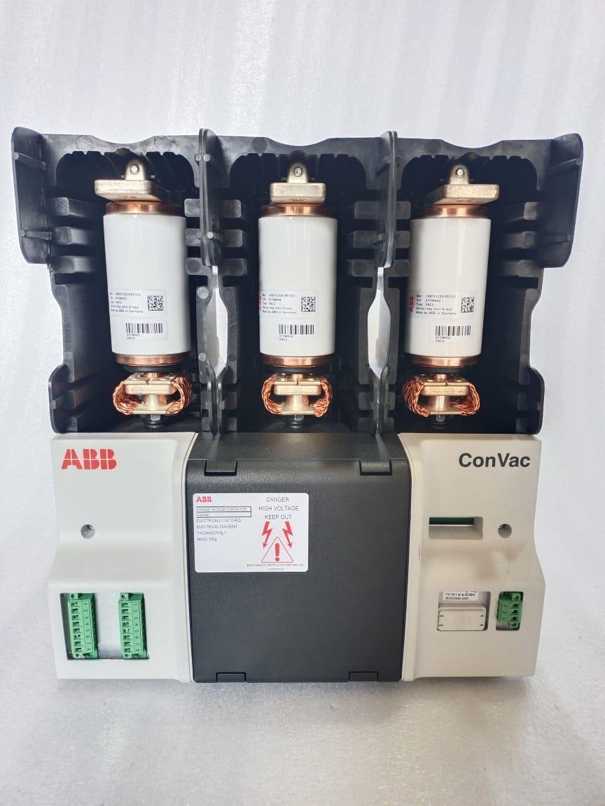 ABB CONVAC 12 VACUUM CONTACTOR 12KV 400A 1VCF340132R2000 THREE PHASE INDOOR VACUUM CONTACTOR