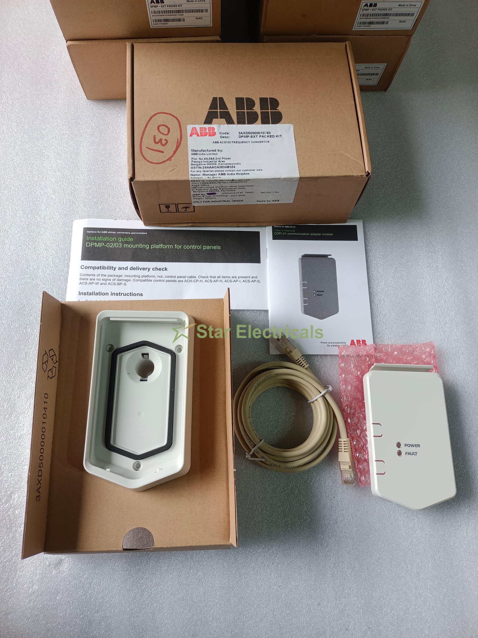 ABB DPMP-EXT PACKED KIT ABB 3AXD50000010763 ABB CDPI-01