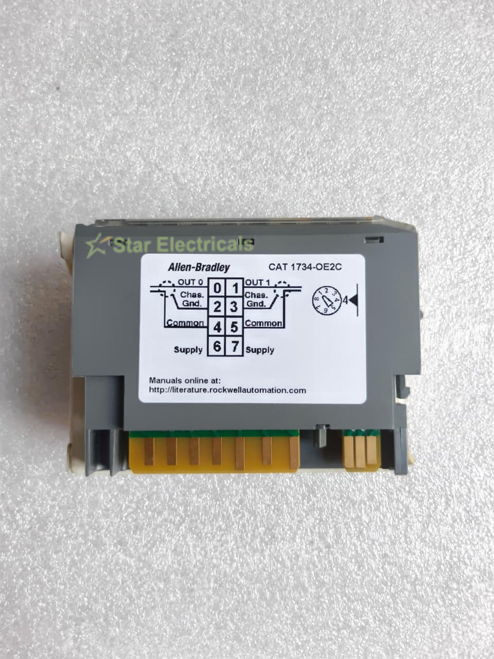 ALLEN-BRADLEY 1734-OE2C ALLENBRADLEY 1734OE2C POINT I/O 2 POINT ANALOG OUTPUT MODULE