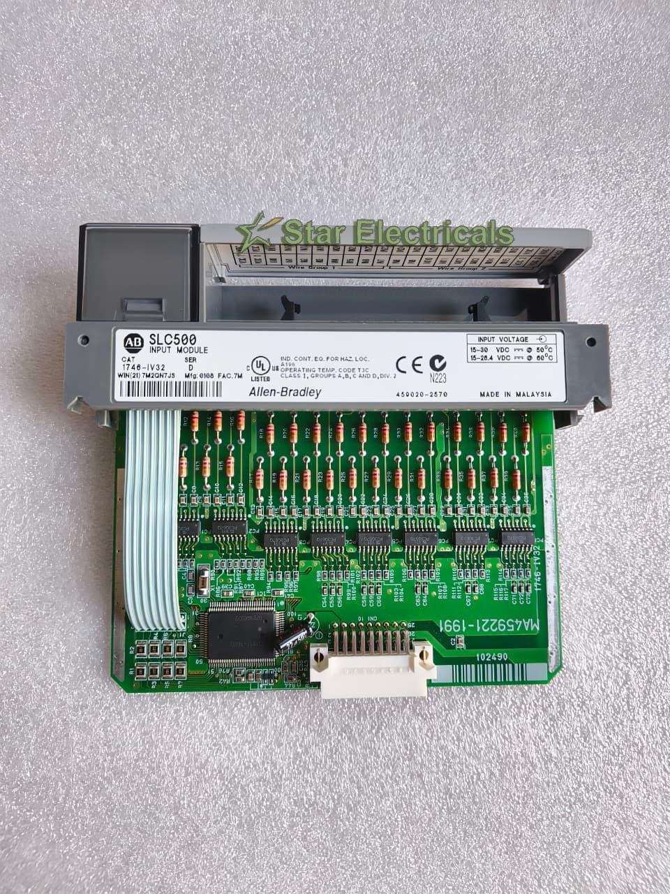 ALLEN-BRADLEY 1746-IV32 ALLEN-BRADLEY 1746IV32 SLC 500 DC-SOURCE INPUT MODULE