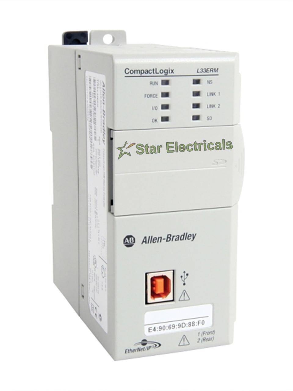 ALLEN-BRADLEY 1769-L33ERM ALLEN-BRADLEY 1769L33ERM COMPACTLOGIX 2MB MOTION CONTROLLER