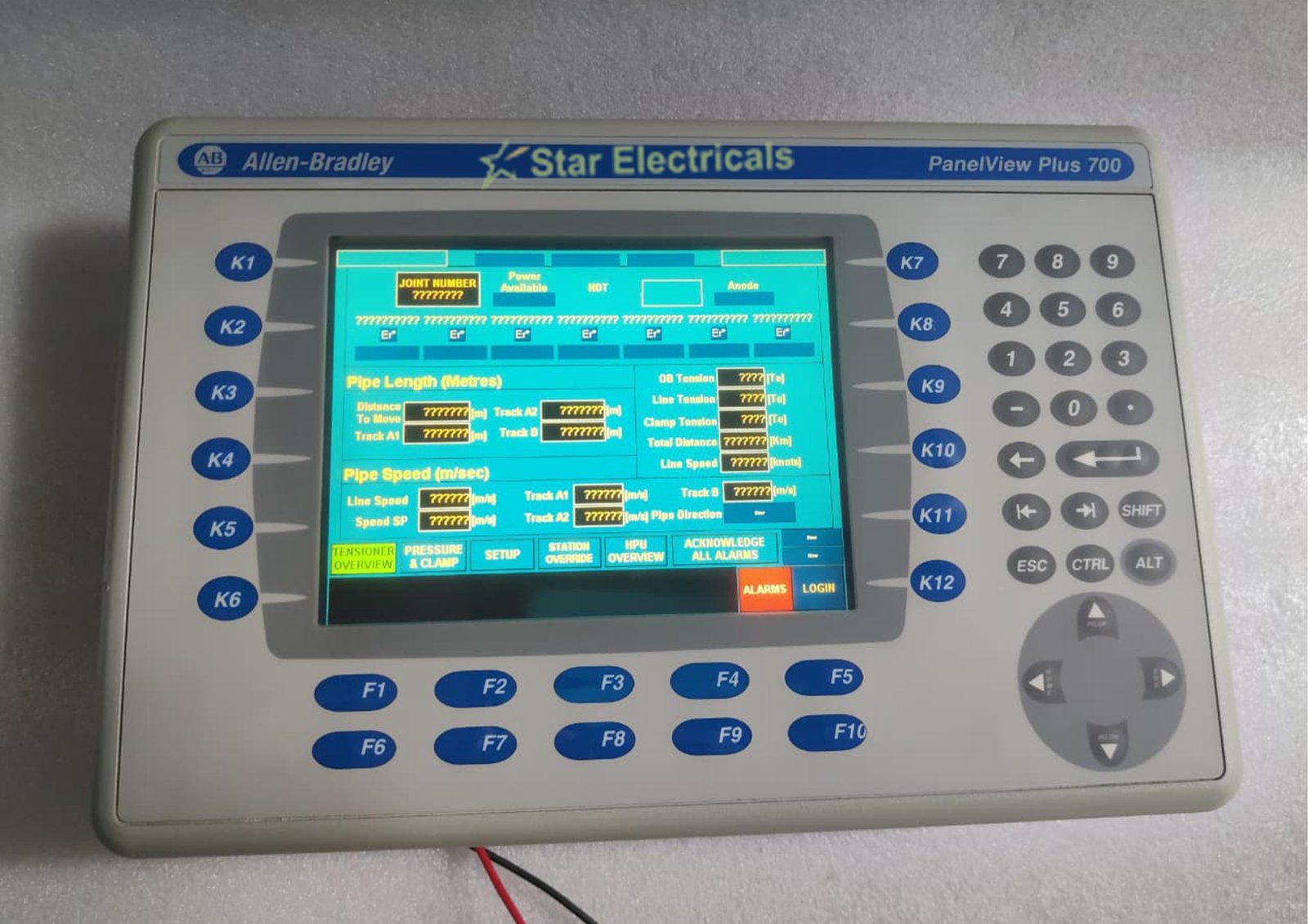 ALLEN-BRADLEY 2711P-RDB7C ALLEN-BRADLEY 2711P-B7C4D1 PANELVIEW PLUS 700 HMI