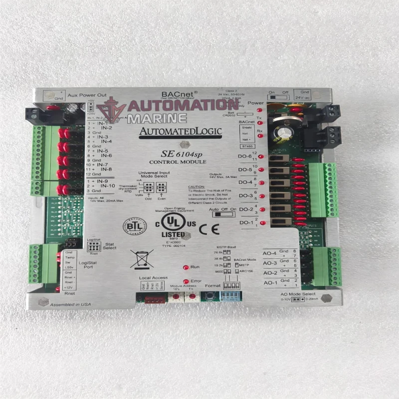 AUTOMATED LOGIC SE6104SP CONTROL MODULE – INDUSTRIAL AUTOMATION CONTROL UNIT