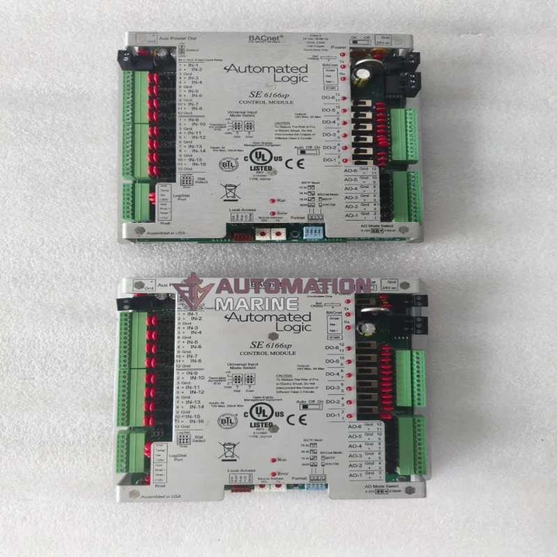 AUTOMATED LOGIC SE6166SP Control Module | BACnet Building Automation Controller | 16 UI 6 DO 6 AO | 24VAC