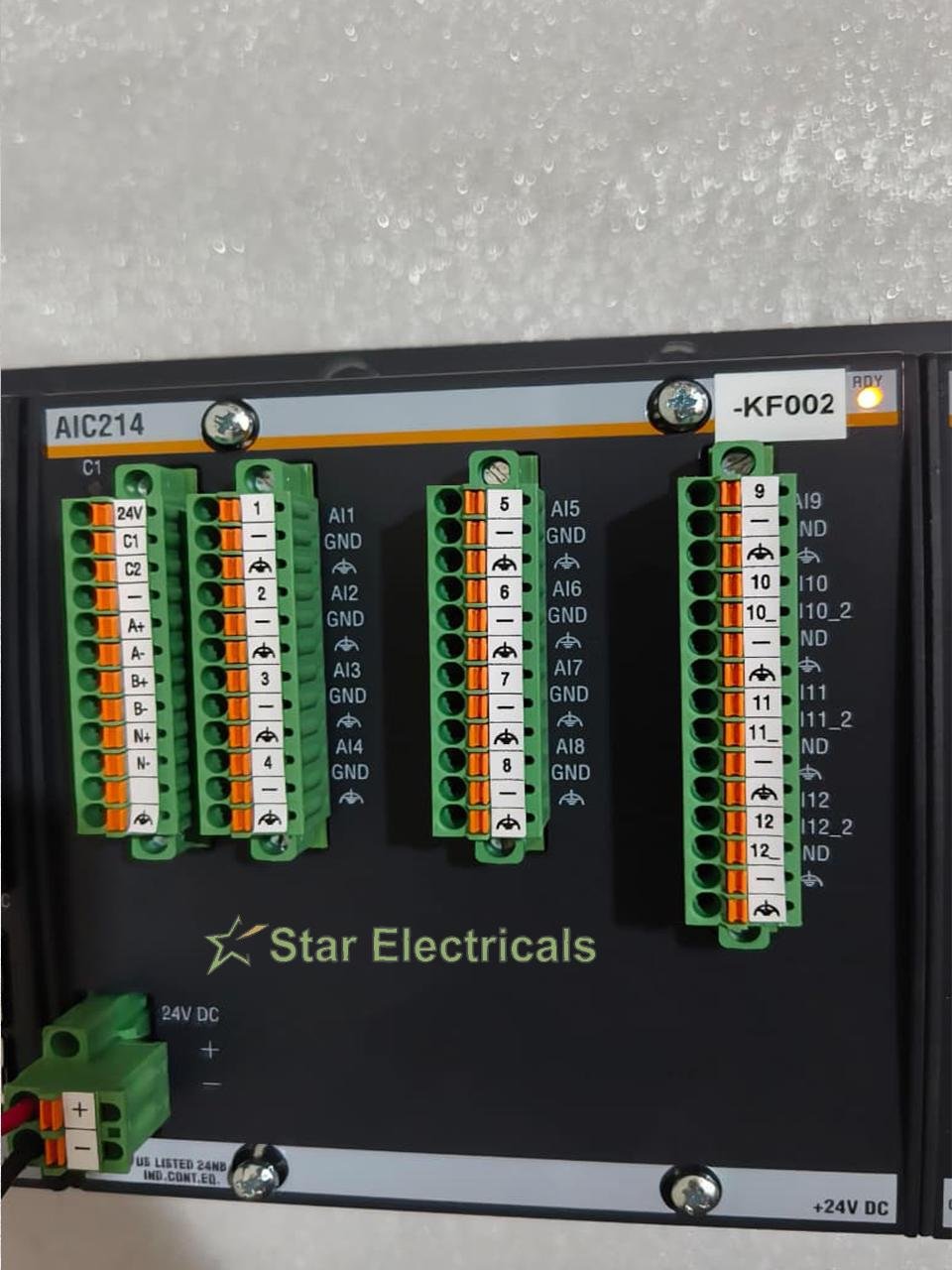 BACHMANN AIC214 BACHMANN AIC214 VIBRATION SENSOR INPUT MODULE