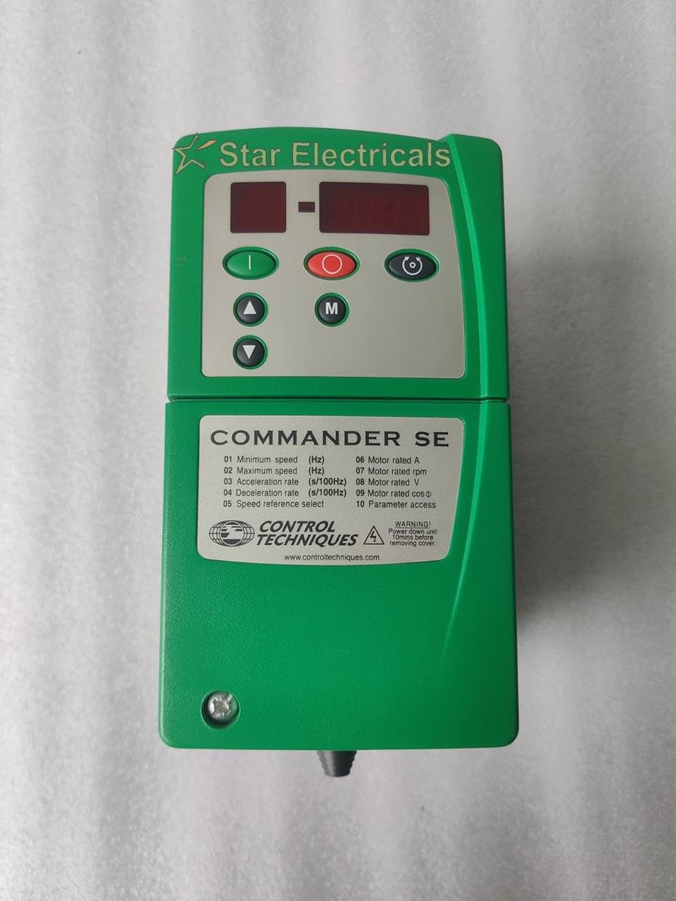 Control Techniques Commander SK SE11200037 AC Drive Inverter, 3 Phase VFD for Industrial Motor Control