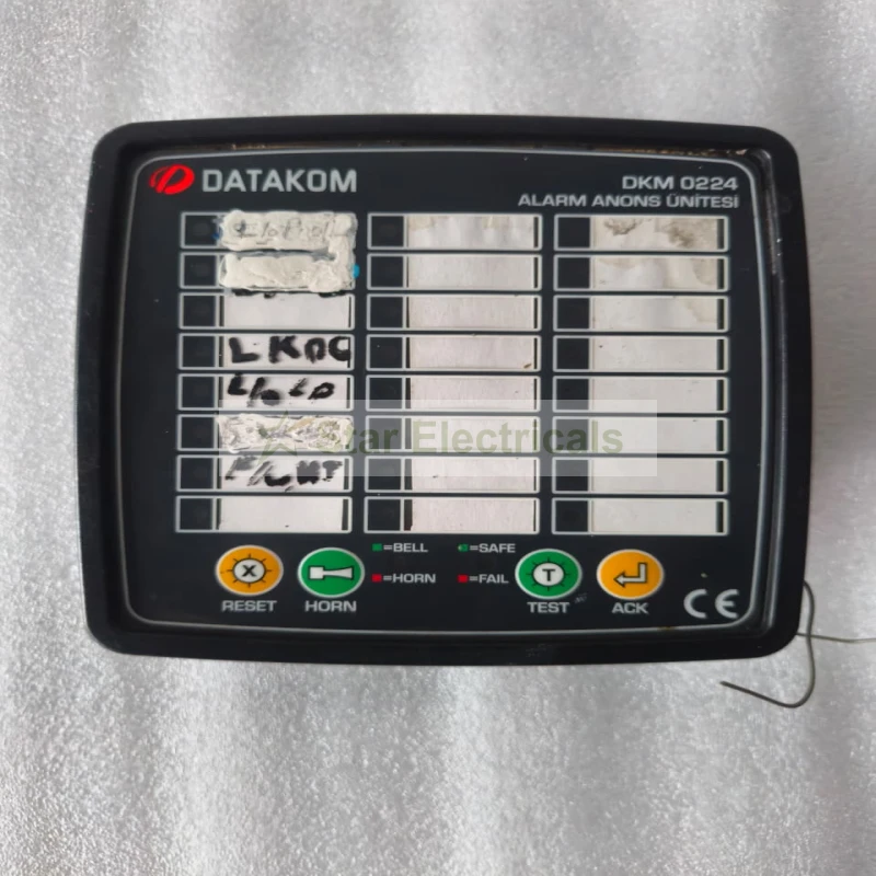 Datakom DKM-0224 Industrial 24-Channel Alarm Annunciator Unit (Modbus RS-485)DKM 0224-DC