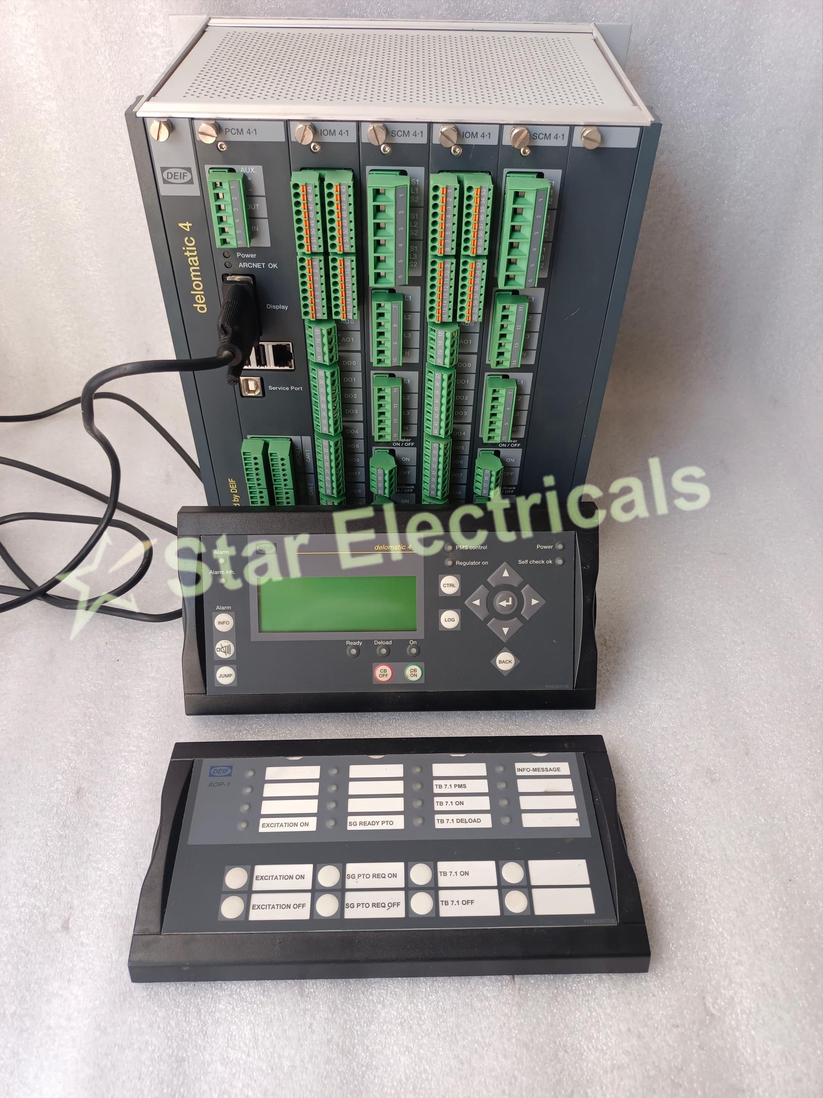 DEIF DELOMATIC4 DEIF DGU0007 DEIF PCM4.1 DEIF IOM4.1 DEIF SCM4.1 DEIF DELOMATIC4 FULL UNIT