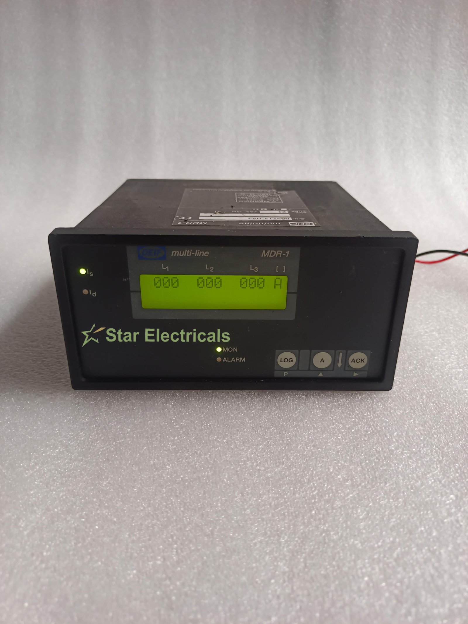 DEIF MDR1 DEIF MULTI-LINE MDR-1 DIFFERENTIAL CURRENT RELAY