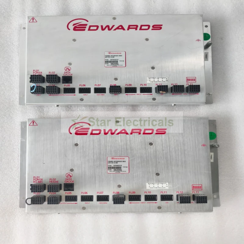 Edwards D37902010 Frame Interface Box 24V DC 8.4W Industrial Vacuum Equipment Interface Module