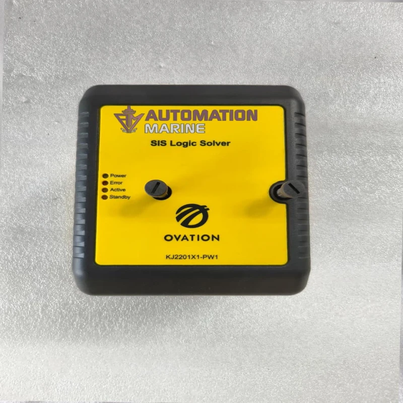 Emerson KJ2201X1-PW1 SIS Logic Solver | DeltaV Ovation Safety Instrumented System Controller | 24VDC