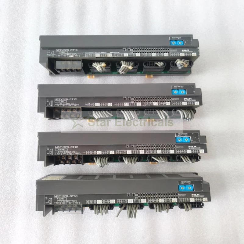 Fuji Electric NP2Y32R-RT1C T-Link I/O Terminal Module, 32-Point Relay Output, 24VDC, MICREX-SX