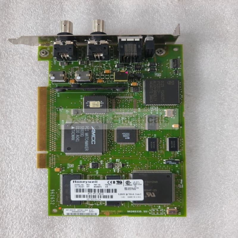 Honeywell TC-PCIC01 ControlNet PCI Interface Card, Part No. 96365673, Firmware Rev. 3.5, 5.25VDC @ 700mA