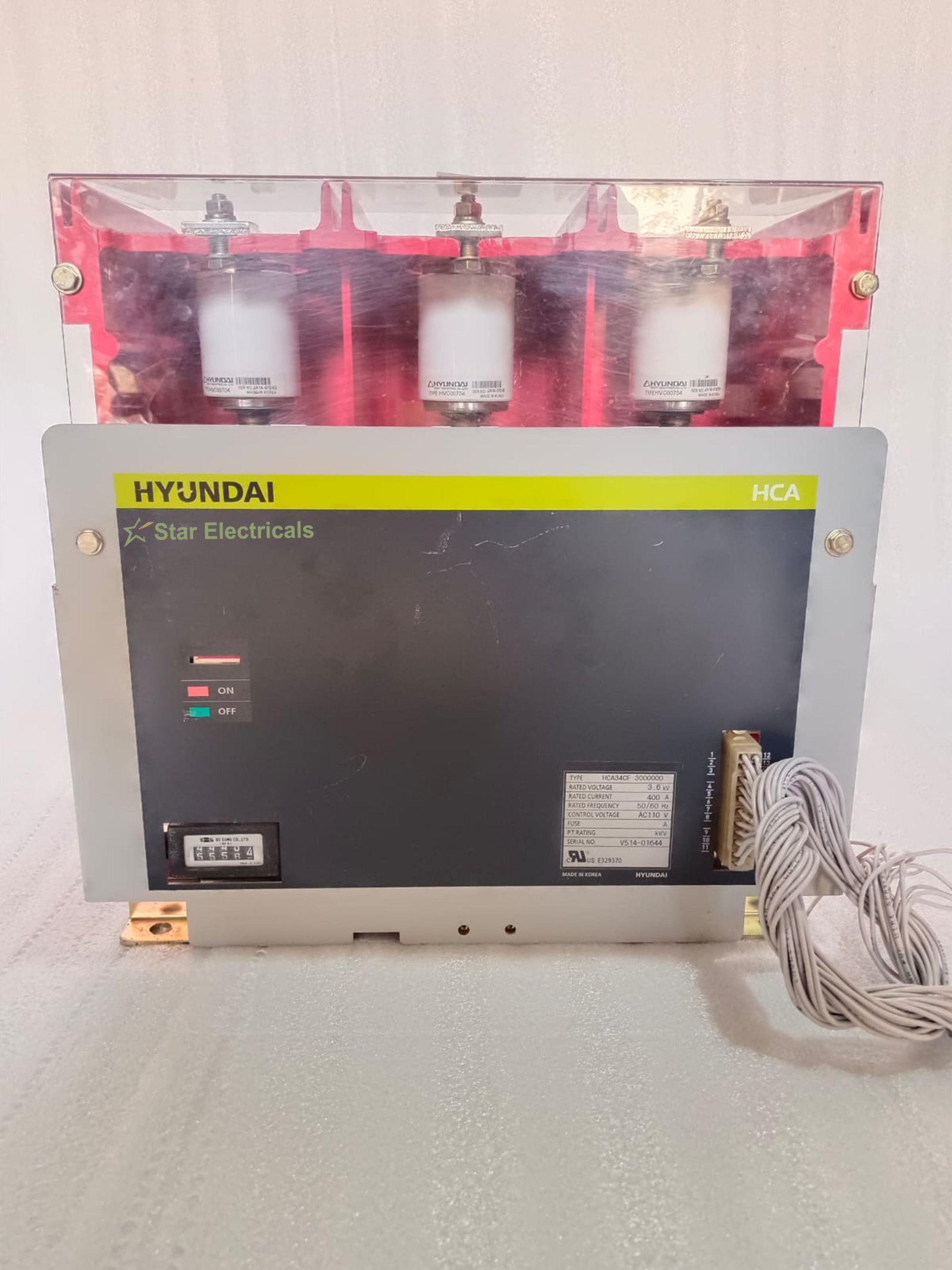 HYUNDAI HCA34CF  HYUNDAI 400AMP VACUUM CONTACTOR