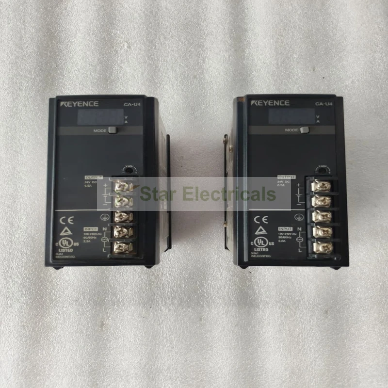 KEYENCE CA-U4 Switching Power Supply, 24V DC 6.5A, 156W, 100-240V AC Input
