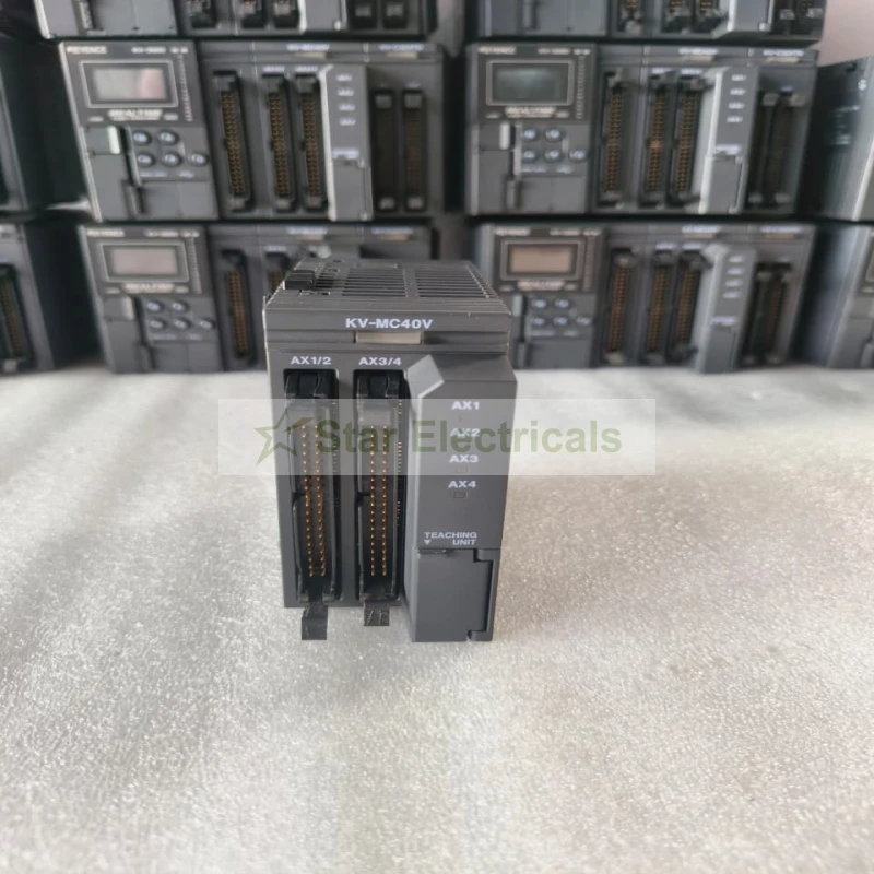 KEYENCE KV-MC40V 4-Axis Pulse Train Positioning Motion Control Module | 4 MHz Motion Unit