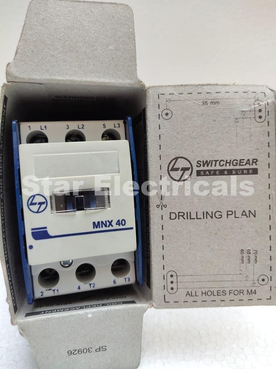 L&T MNX40 40amp Contactor