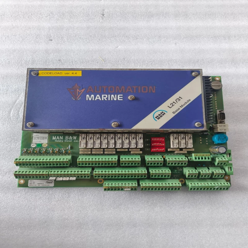 MAN B And W L21/31 Base Module 1698285-9 Industrial Engine Control Module for Marine Automation Systems